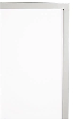 22 X 28 Poster Stand For Floor, Top Insert, 2 Sided, With Floor Levelers - Gray - Image 4