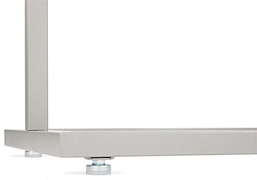 22 X 28 Poster Stand For Floor, Top Insert, 2 Sided, With Floor Levelers - Gray - Image 5