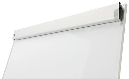 28 X 40 Write-On Board, Floor Stand W/ Wheels, Dry Erase, Single Sided - White - Image 4