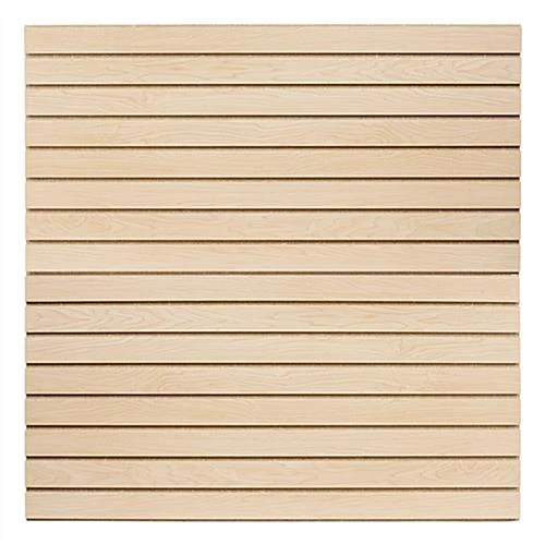 48 X 24 Slatwall Panel For Wall Mount Use, Unfinished Grooves, Set Of 2 - Maple - Image 3