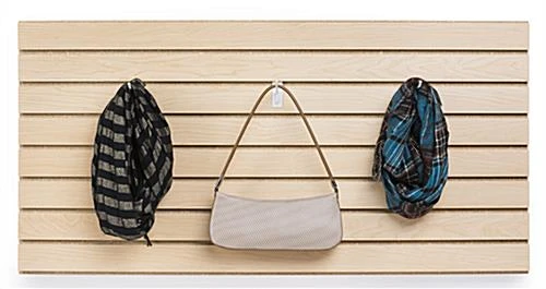 48 X 24 Slatwall Panel For Wall Mount Use, Unfinished Grooves, Set Of 2 - Maple