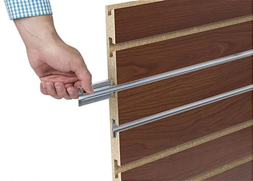 48 X 24 Slatwall Panel For Wall, Set Of 2, Readysert™ Channels - Cherry - Image 3