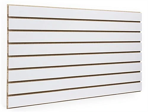 48 X 24 Slatwall Panel For Wall Mount Use, Unfinished Grooves, Set Of 2 - White - Image 2