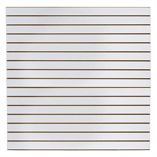 48 X 24 Slatwall Panel For Wall Mount Use, Unfinished Grooves, Set Of 2 - White - Image 3