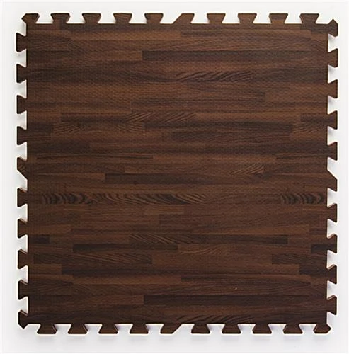 10’ X 10’ Interlocking Foam Mats, Set Of 26 Flooring Tiles - Cherry Wood Grain - Image 3